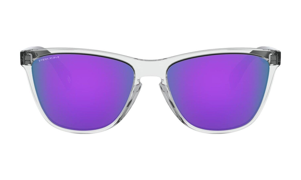 Oakley Okulary przeciwsłoneczne FROGSKINS 35TH Anniversary Polished Clear/Prizm Violet OO9444-05