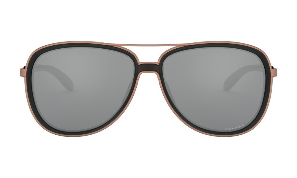 Oakley Sunglasses SPLIT TIME Black Clear Fade/Prizm Black Polarized OO4129-12