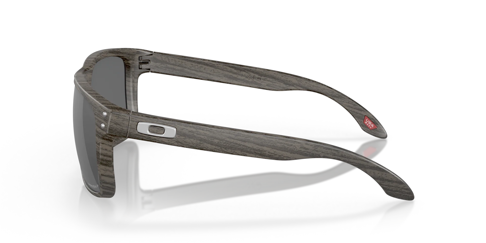 Oakley Okulary przeciwsłoneczne HOLBROOK XL Woodgrain / Prizm Black Polarized OO9417-34