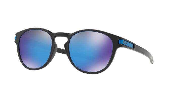 Oakley Sunglasses LATCH Matte Black / Prizm Sapphire OO9265-30