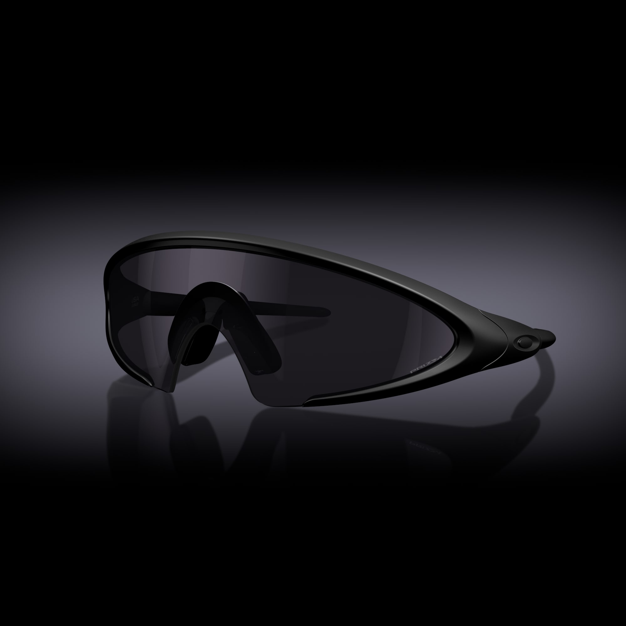 Oakley Okulary przeciwsłoneczne ELLIPSE Matte Black / Prizm Grey OO9490-01