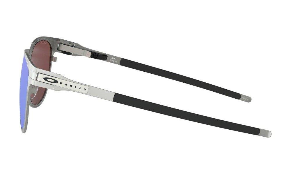 Oakley Okulary przeciwsłoneczne DIECUTTER Satin Chrome/Prizm Sapphire OO4137-04