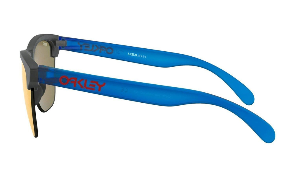 Oakley Sunglasses FROGSKINS LITE Maverick Vinales Signature SeriesMatte Black Ink/Prizm Ruby OO9374-27