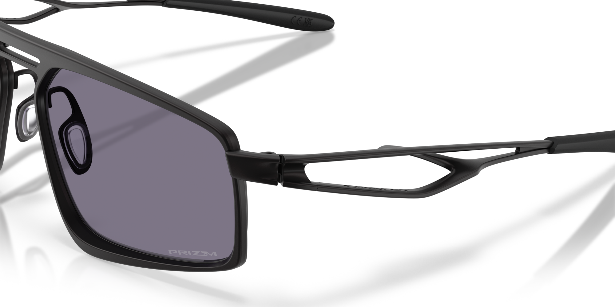Oakley Okulary przeciwsłoneczne BUSHWICK Satin Black/Prizm Grey OO6031-01