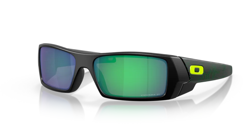 Oakley Okulary przeciwsłoneczne GASCAN High Resolution Collection Matte Black, Prizm Jade Polarized OO9014-B6