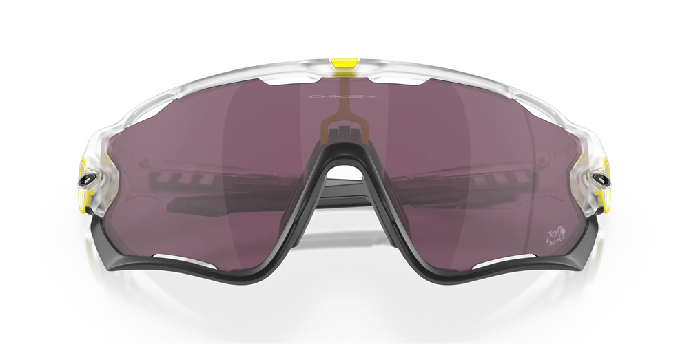 Oakley Sunglasses JAWBREAKER Tour de France 2022 Matte Clear/Prizm Road Black OO9290-72