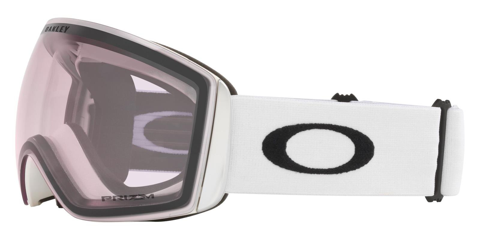 OAKLEY Gogle zimowe FLIGHT DECK L Matte White/Prizm Snow Clear OO7050-98