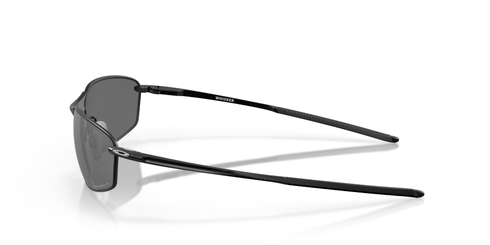Oakley Sunglasses WHISKER Satin Black/Prizm Black Polarized OO4141-03