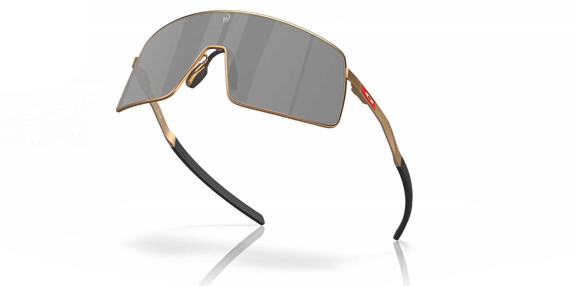 Oakley Okulary przeciwsłoneczne SUTRO TI Patrick Mahomes II Collection Matte Gold / Prizm Black OO6013-05