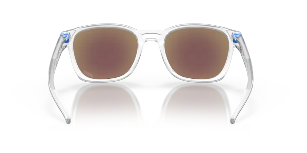 Oakley Okulary przeciwsłoneczne OJECTOR Maverick Vinales Collection Matte Clear, Prizm Sapphire OO9018-11