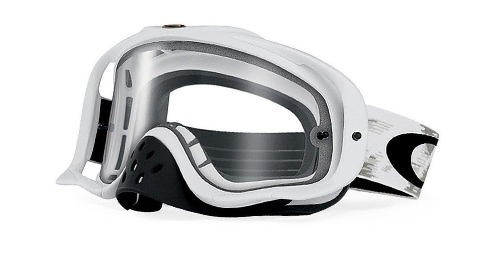Oakley Gogle CROWBAR MX/MTB Matte White/Clear 59-457
