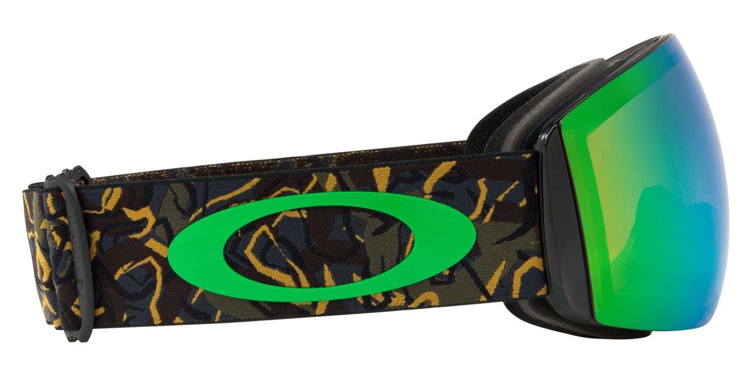 Oakley Goggles Flight Deck Camo Vine Jungle / Prizm Snow Jade Iridium OO7050-64