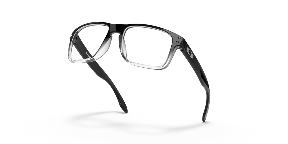 OAKLEY Okulary korekcyjne HOLBROOK RX Polished Black Clear Fade/Clear OX8156-06
