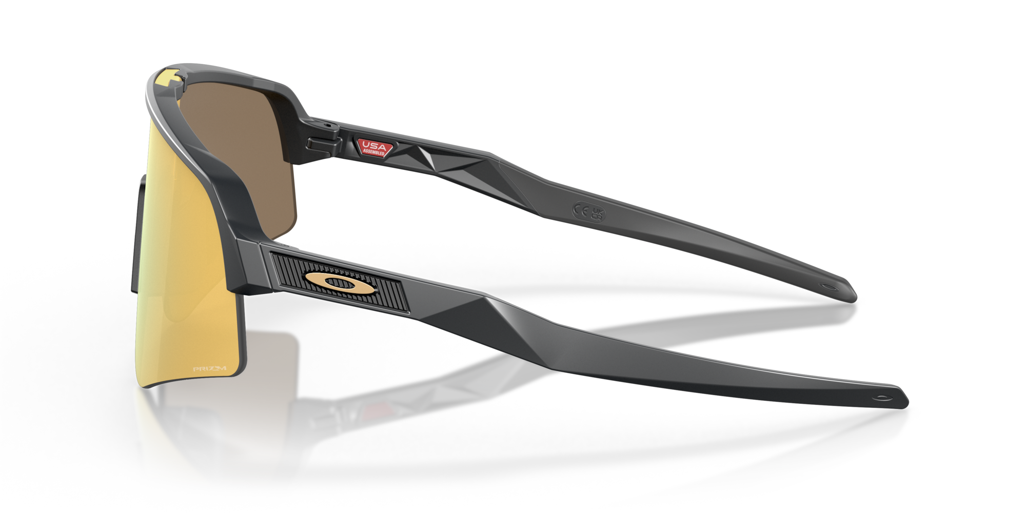 Oakley Okulary przeciwsłoneczne SUTRO LITE SWEEP Matte Carbon / Prizm 24k OO9465-17