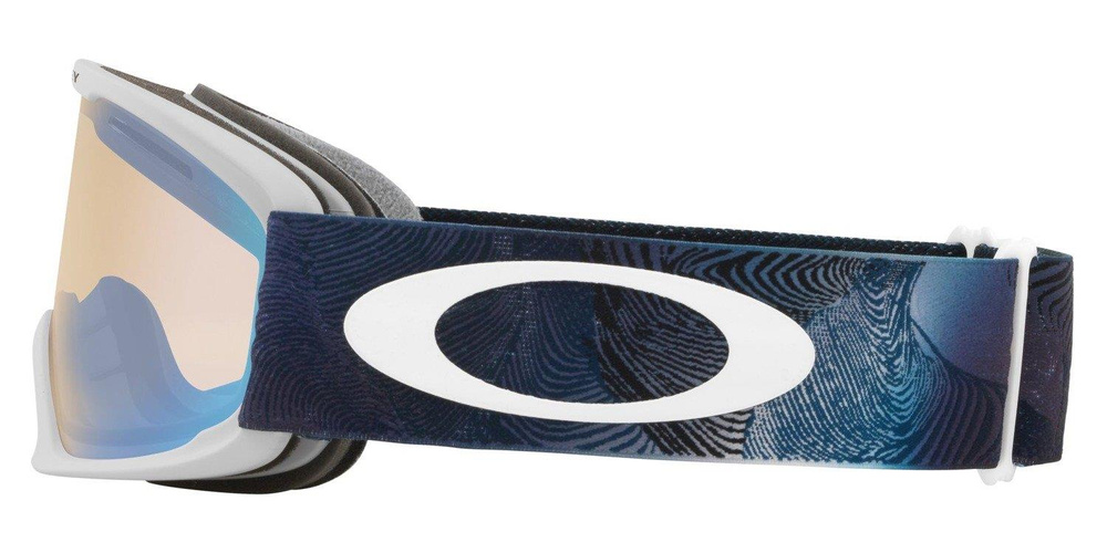 Oakley Gogle O Frame 2.0 XL Mystic Flow Poseidon / High Intensity Yellow Iridium & Dark Grey OO7045-40