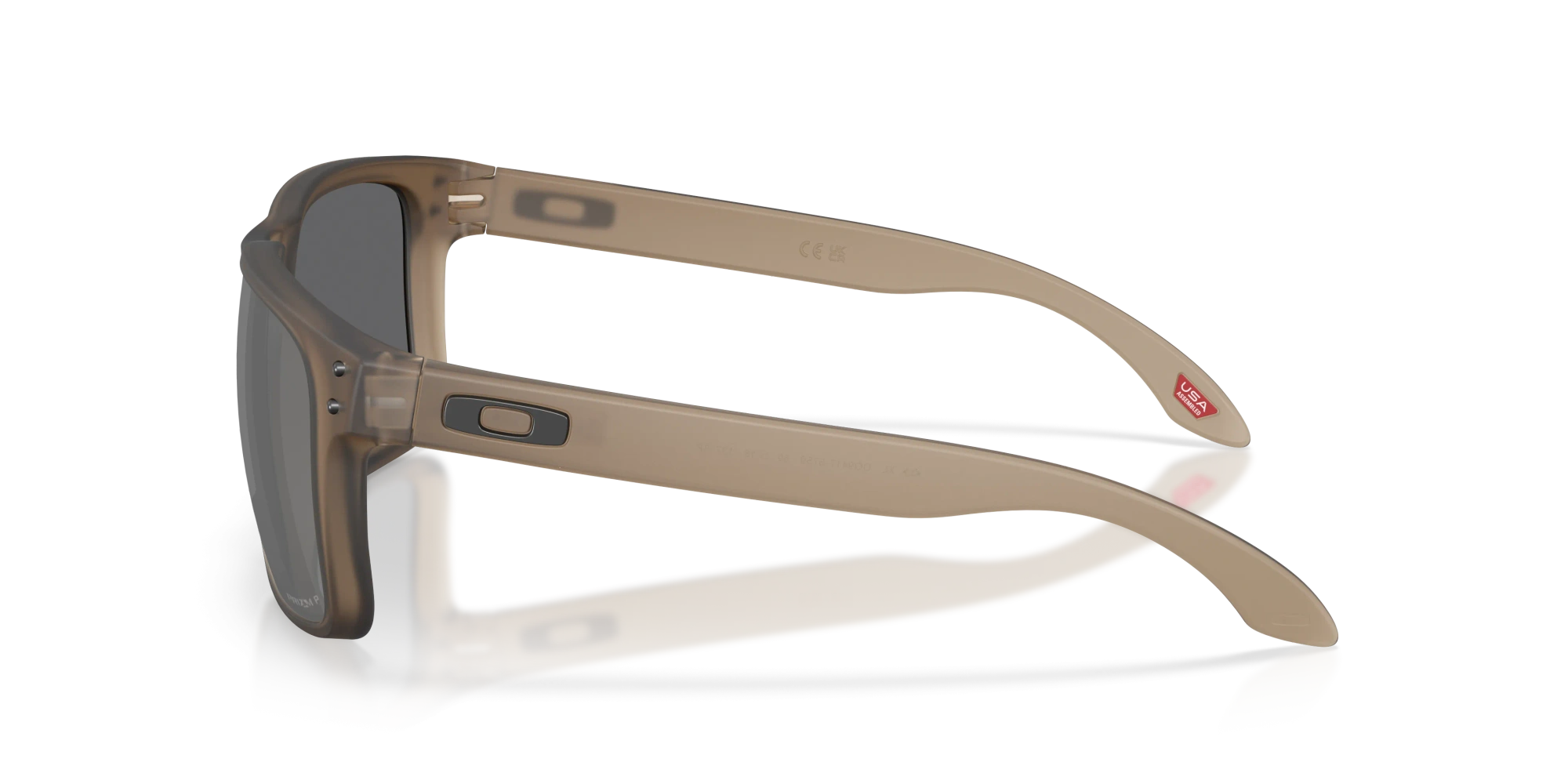 Oakley Sunglasses HOLBROOK XL Obscura Collection Matte Brown Smoke/Prizm Black Polarized OO9417-57