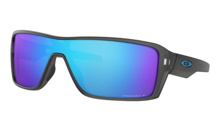 Oakley Okulary przeciwsłoneczne RIDGELINE Matte Grey Smoke/Prizm Sapphire Polarized OO9419-07