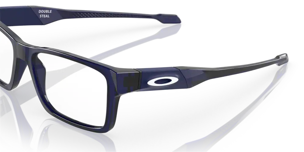 Oakley Okulary korekcyjne DOUBLE STEAL Junior Polished Ice Blue OY8020-04