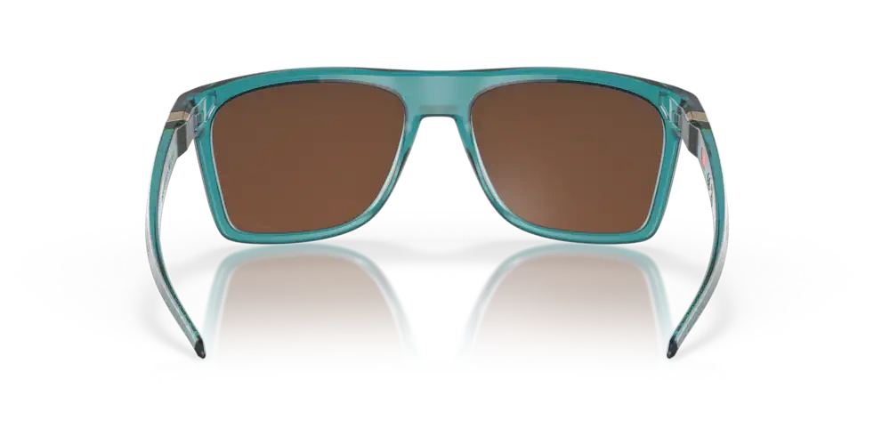 Oakley Okulary przeciwsłoneczne LEFFINGWELL Matte Artic Surf, Prizm 24k Polarized OO9100-06