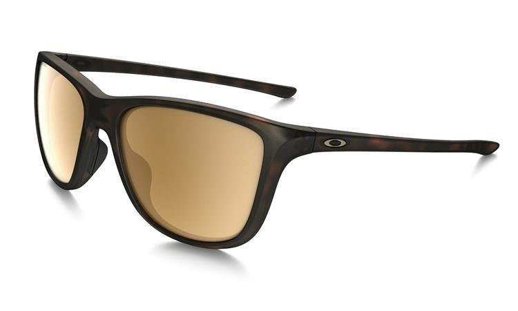 Oakley Sunglasses REVERIE Matte Brown Tortoise / Tungsten Iridium Polarized OO9362-05
