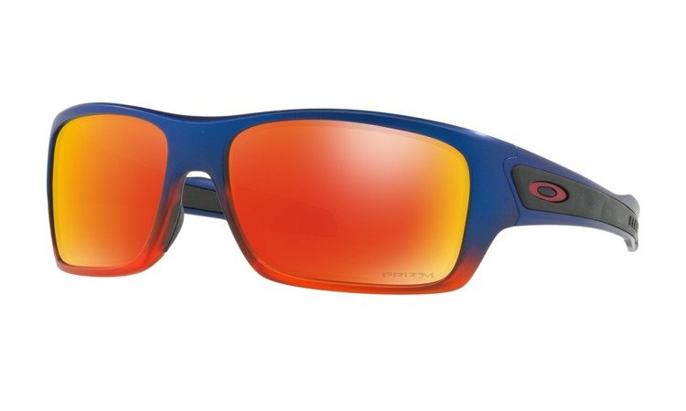 Oakley TURBINE Orange Pop Fade/Prizm Ruby OO9263-44