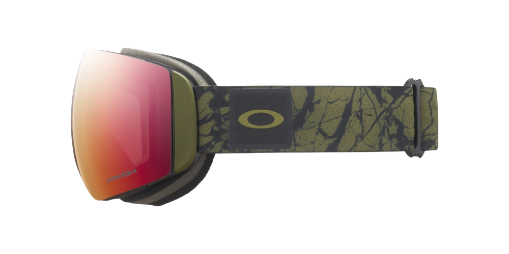 OAKLEY Gogle Snow FLIGHT DECK M Factory Pilot White/Prizm Snow Torch Iridium OO7064-96