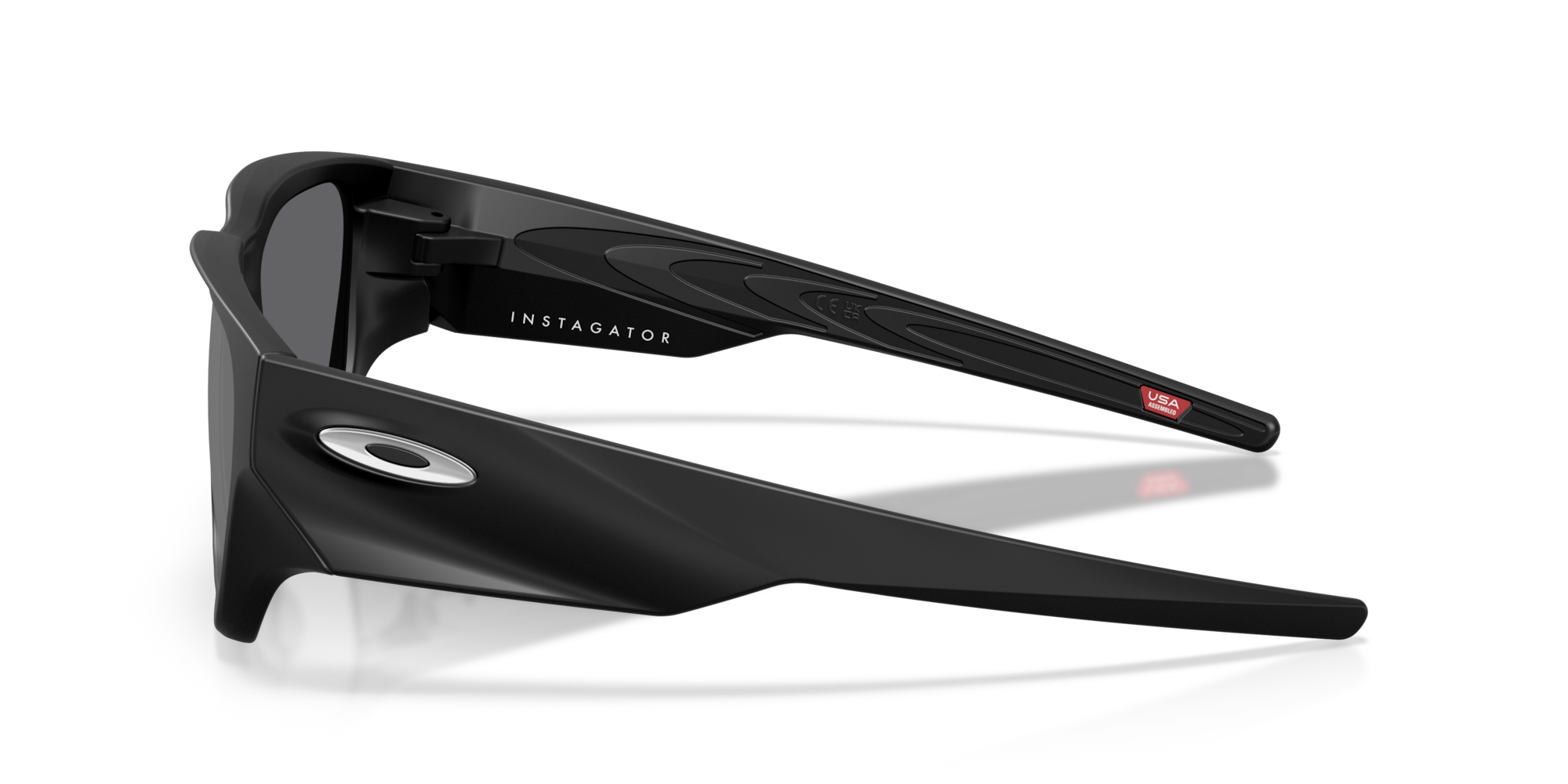 Oakley Okulary przeciwsłoneczne Instagator Matte Black / Prizm Black Polarized OO9514-02