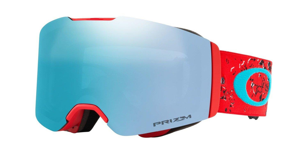 Oakley Gogle Fall Line Arctic Fracture Red Sea / Prizm Snow Sapphire Iridium OO7085-23