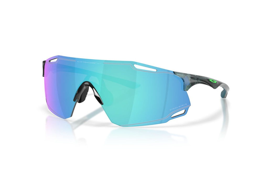 Oakley Okulary przeciwsłoneczne CYBR DYNO Polished Black / Prizm Sapphire OO9513D-02