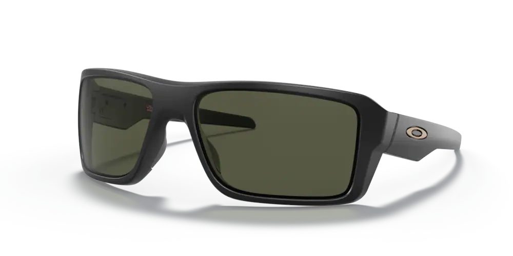 Oakley Okulary przeciwsłoneczne DOUBLE EDGE Matte Black / Dark Grey OO9380-01