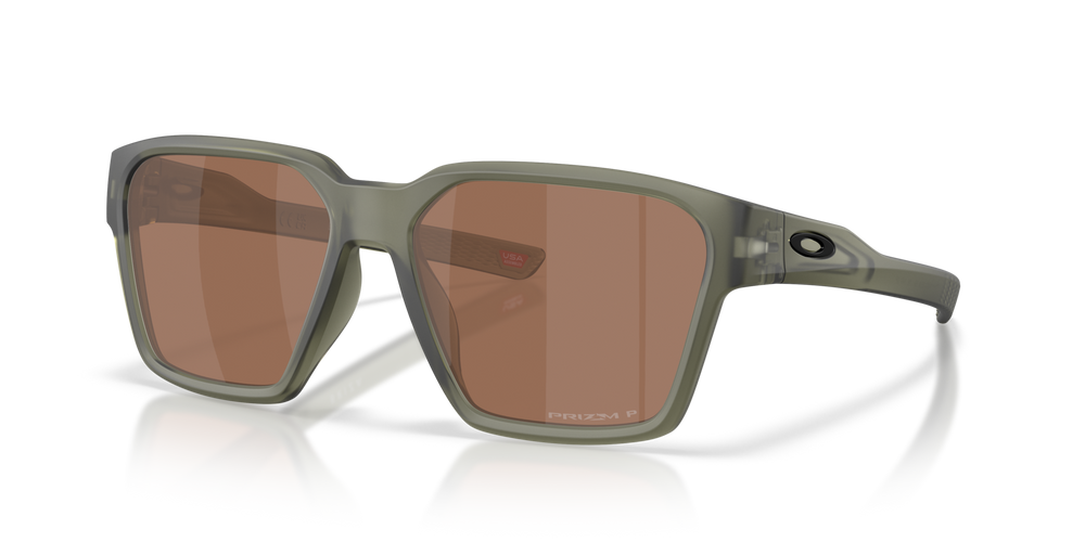 Oakley Okulary przeciwsłoneczne Briza Matte Olive Ink / Prizm Tungsten Polarized OO9497-05