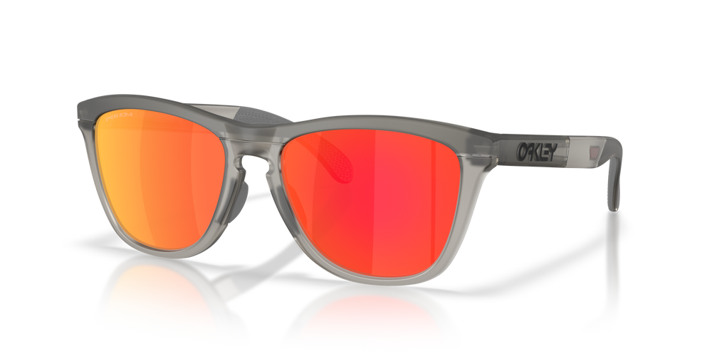 Oakley Okulary przeciwsłoneczne Frogskins Range XL Matte Grey Smoke/Grey Ink / Prizm Ruby OO9503-01