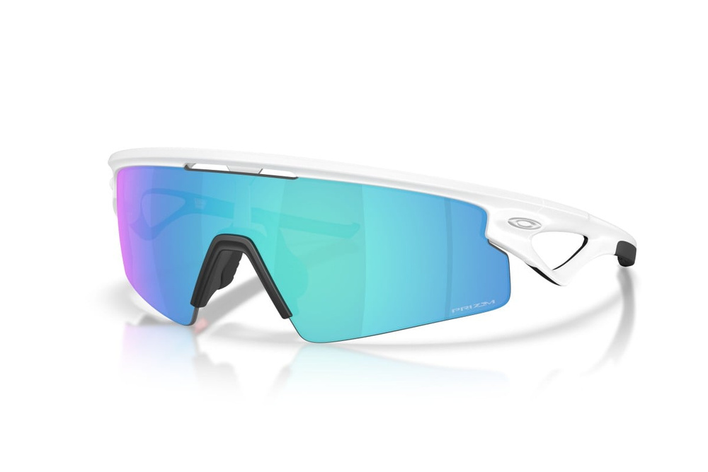 Oakley Okulary przeciwsłoneczne SPHAERA STRIKE Matte White / Prizm Sapphire OO9531-04