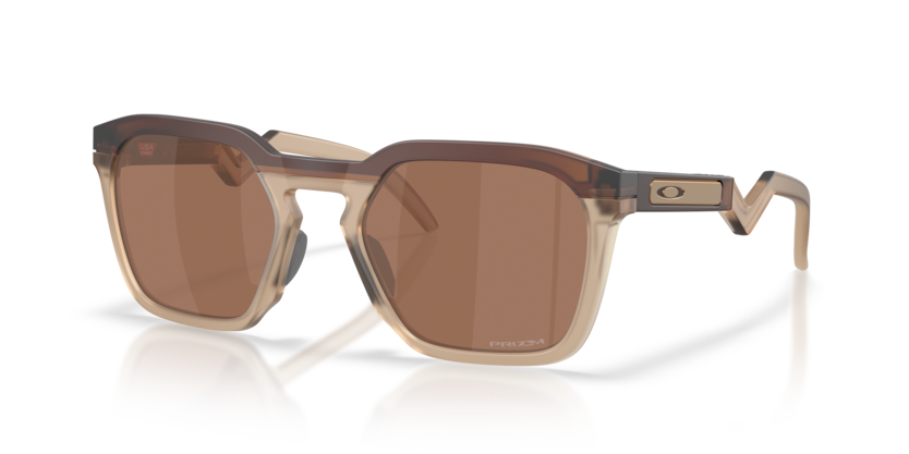 Oakley Okulary przeciwsłoneczne HSTN SQ Matte Rootbeer / Prizm Tungsten OO9533-03