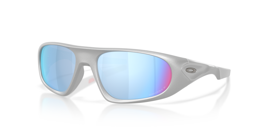 Oakley Okulary przeciwsłoneczne NEOFORMA X-Silver / Prizm Deep Water Polarized OO9528-07
