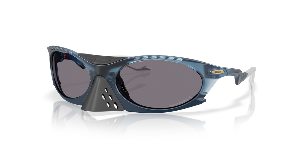 Oakley Okulary przeciwsłoneczne PLANTARIS Matt Transparent Abyss / Prizm Grey Polarized OO9437-09