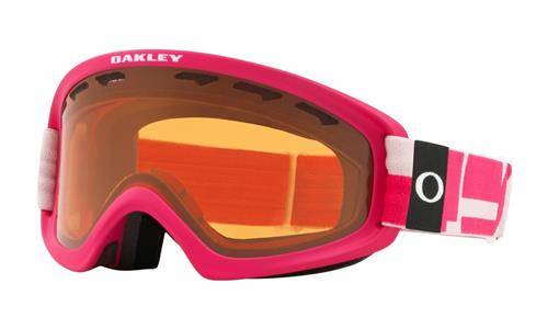 Gogle Oakley O FRAME 2.0 PRO XS Iconography Pink / Persimmon & Dark Grey OO7114-05