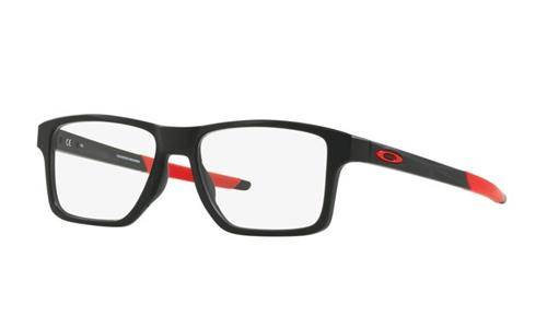 OAKLEY Okulary korekcyjne CHAMFER SQUARED Satin Black Red OX8143-05