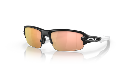 Oakley Okulary przeciwsłoneczne Flak XXS Matte Black, Prizm Rose Gold OJ9008-12