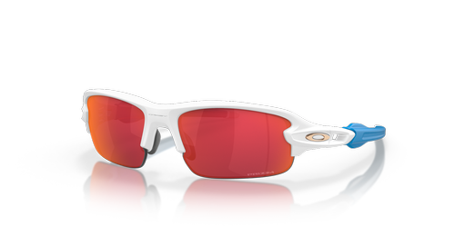 Oakley Okulary przeciwsłoneczne Flak XXS Matte White, Prizm Field OJ9008-13