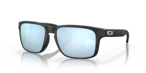 Oakley Okulary przeciwsłoneczne HOLBROOK Matte Black Camo/Prizm Deep Water Polarized OO9102-T9