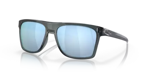 Oakley Okulary przeciwsłoneczne LEFFINGWELL Crystal Black, Prizm Deep Water Polarized OO9100-05