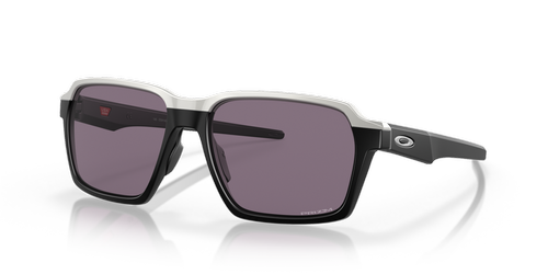 Oakley Okulary przeciwsłoneczne PARLAY Matte Black/Prizm Grey OO4143-01