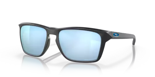 Oakley Okulary przeciwsłoneczne SYLAS Matte Black/Prizm Deep Water Polarized OO9448-17