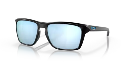 Oakley Okulary przeciwsłoneczne SYLAS Matte Black, Prizm Deep Water Polarized OO9448-27